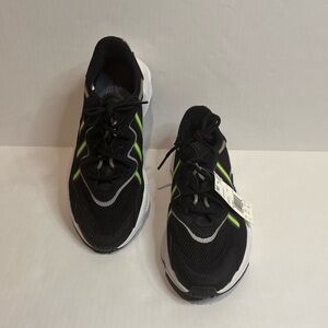 Adidas Originals‎ Ozweego Running Shoes Core Black Solar Green Mens size 9